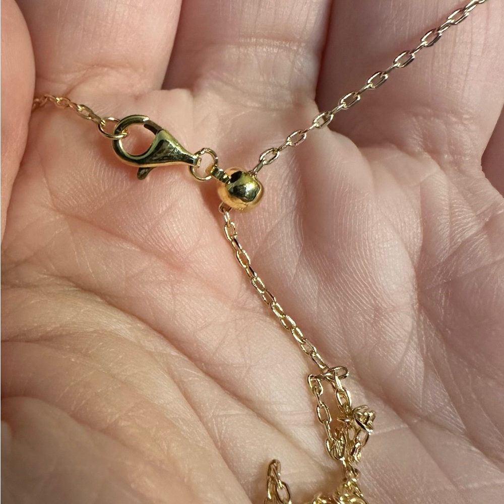 Choice of Letter - Initial Necklace with Faux Pearl Accent - Picture 4 of 4